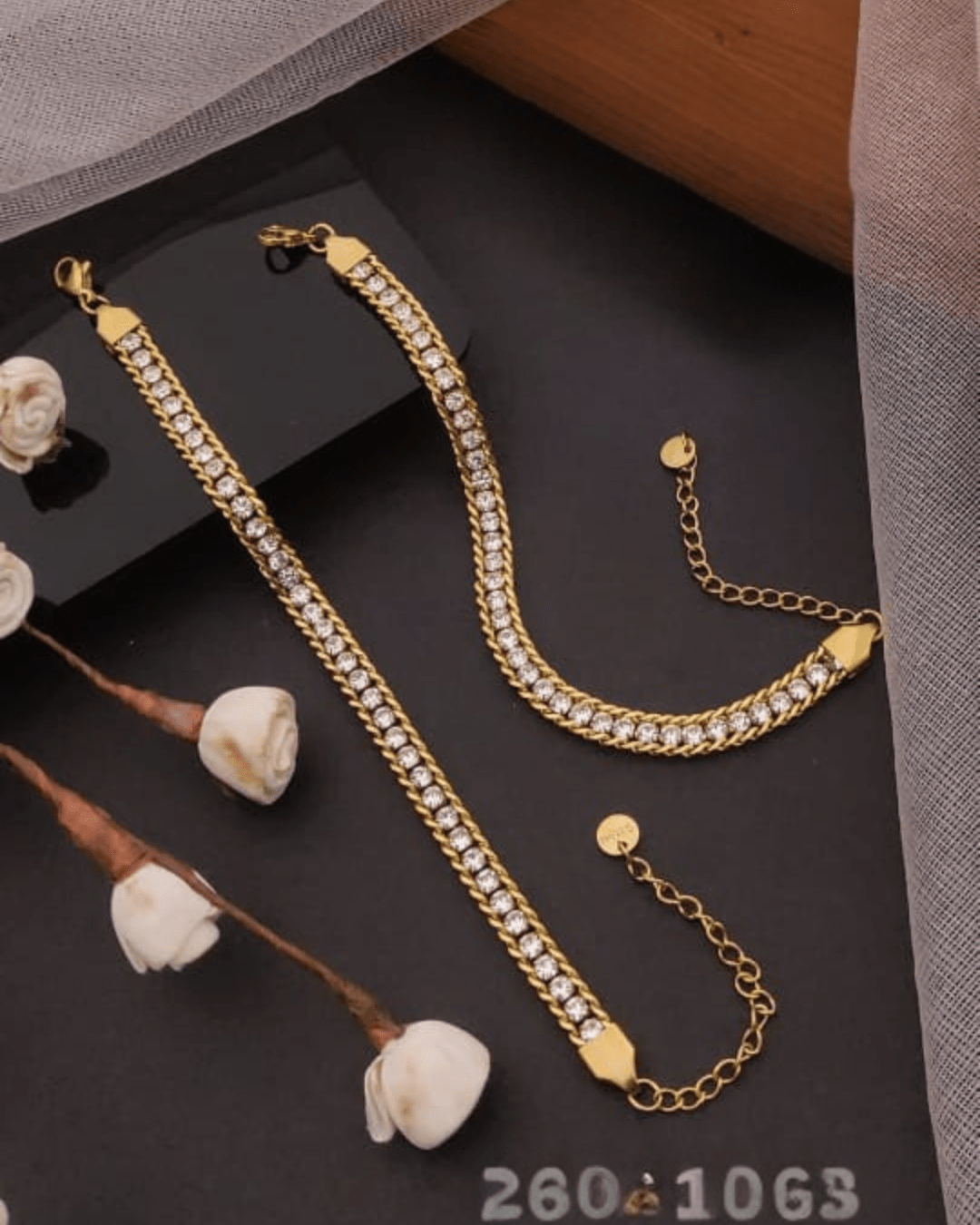 Crystal Chain Bracelet for Girls - Image 2