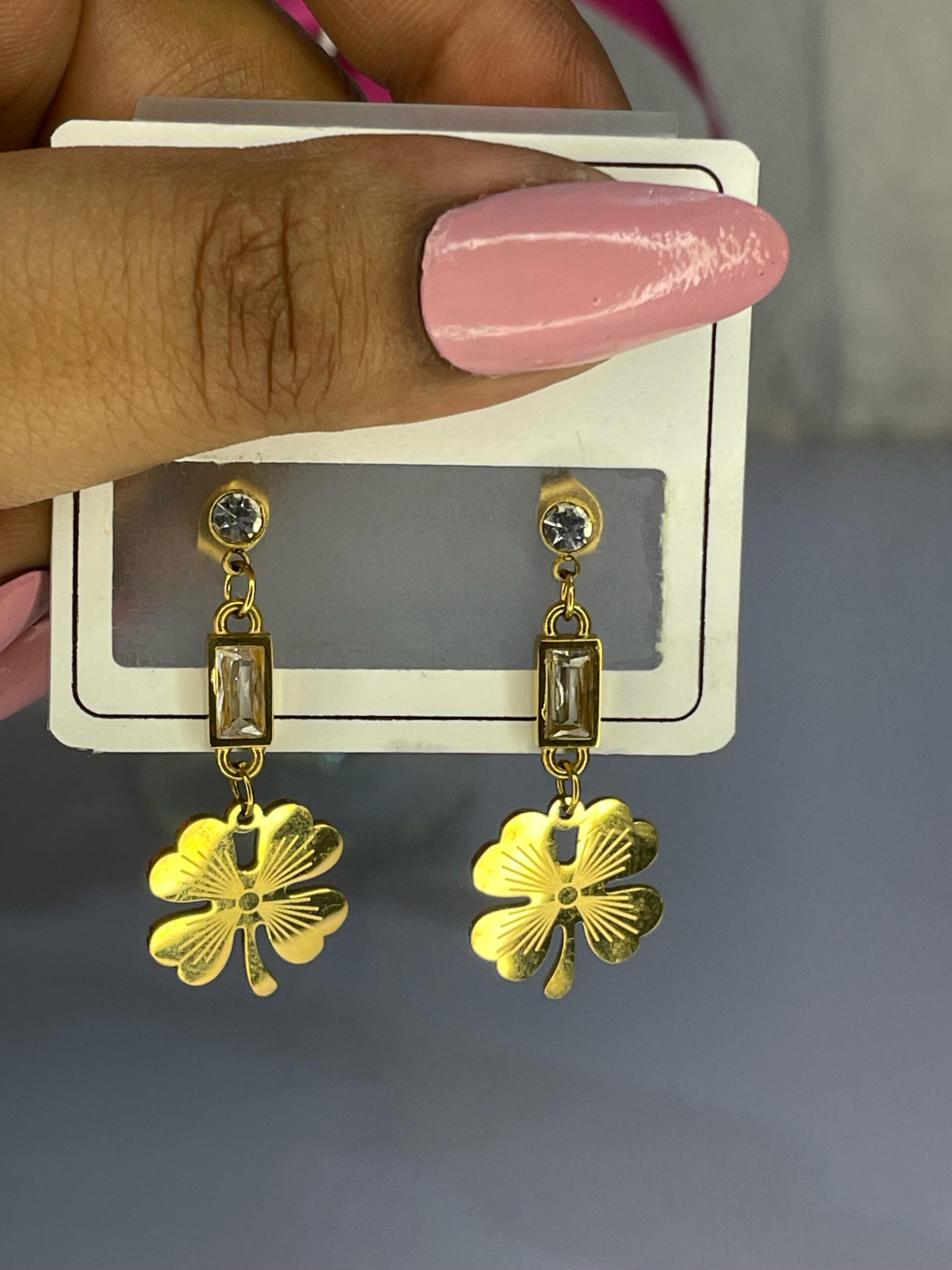 Dainty Clover Dangles - Image 2